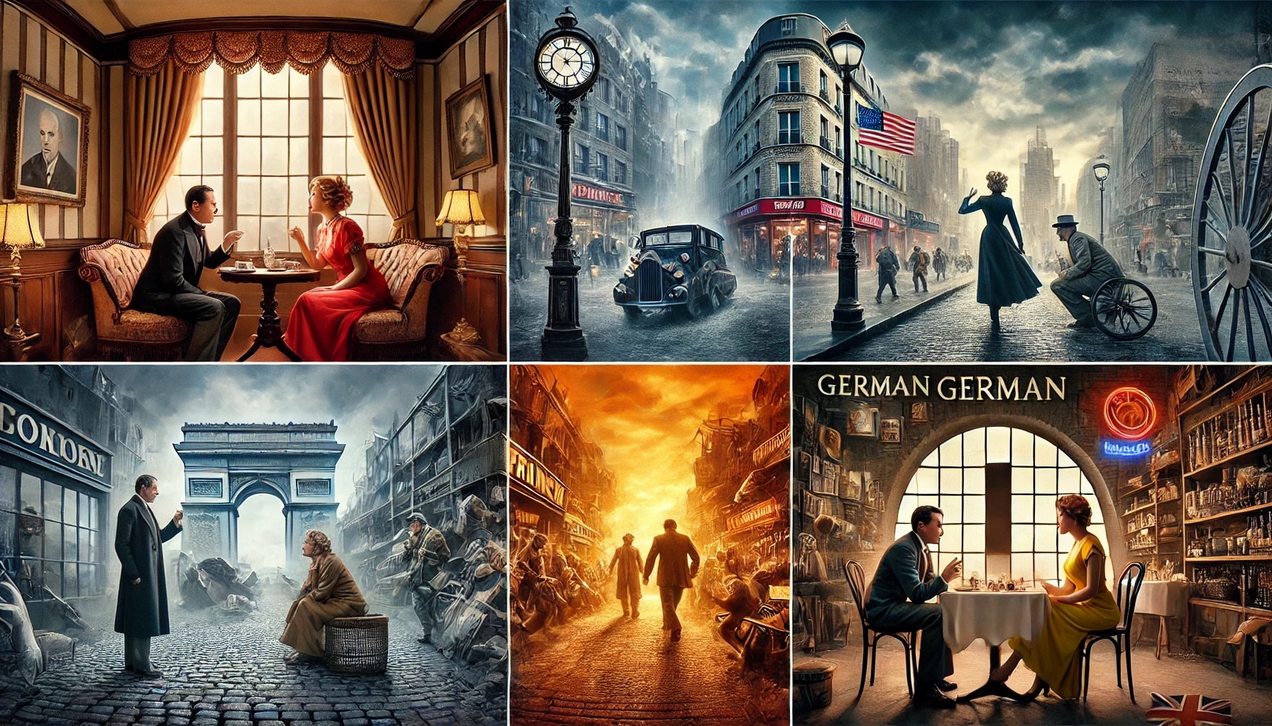 Kulturelle Perspektiven im Kino: Britischer, Französischer, Amerikanischer und Deutscher Film im Vergleich